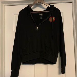 Santa Cruz half zip hoodie